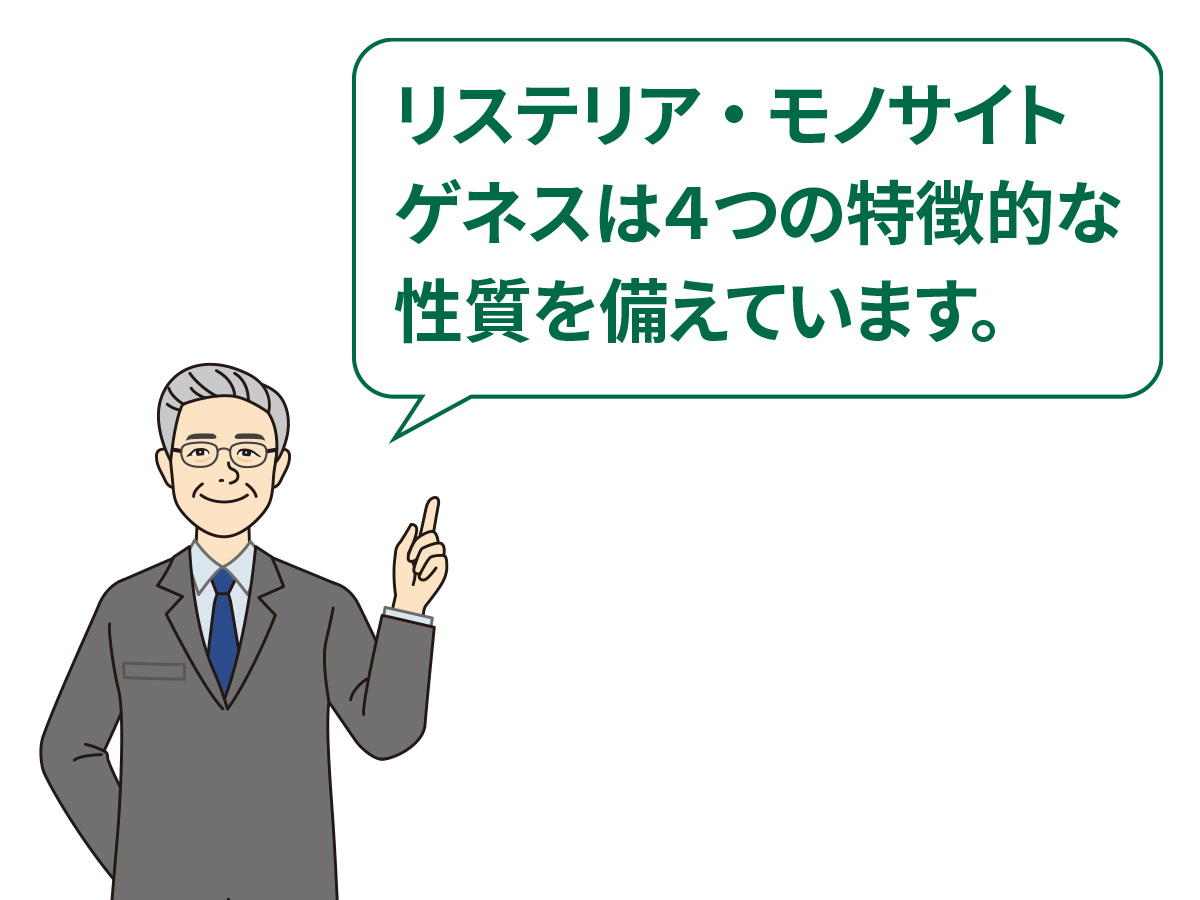 リステリア・モノサイトゲネスは４つの特徴的な性質を備えています。